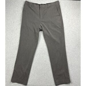 Express Classic Dress Pants Mens Dress Pants Size 36x32 Gray Stretch